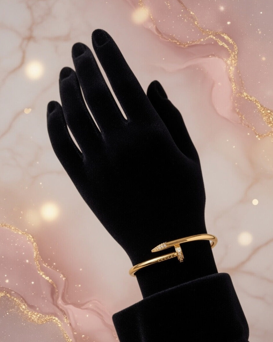 Luxury Nail Adjustable Baby size Bracelet