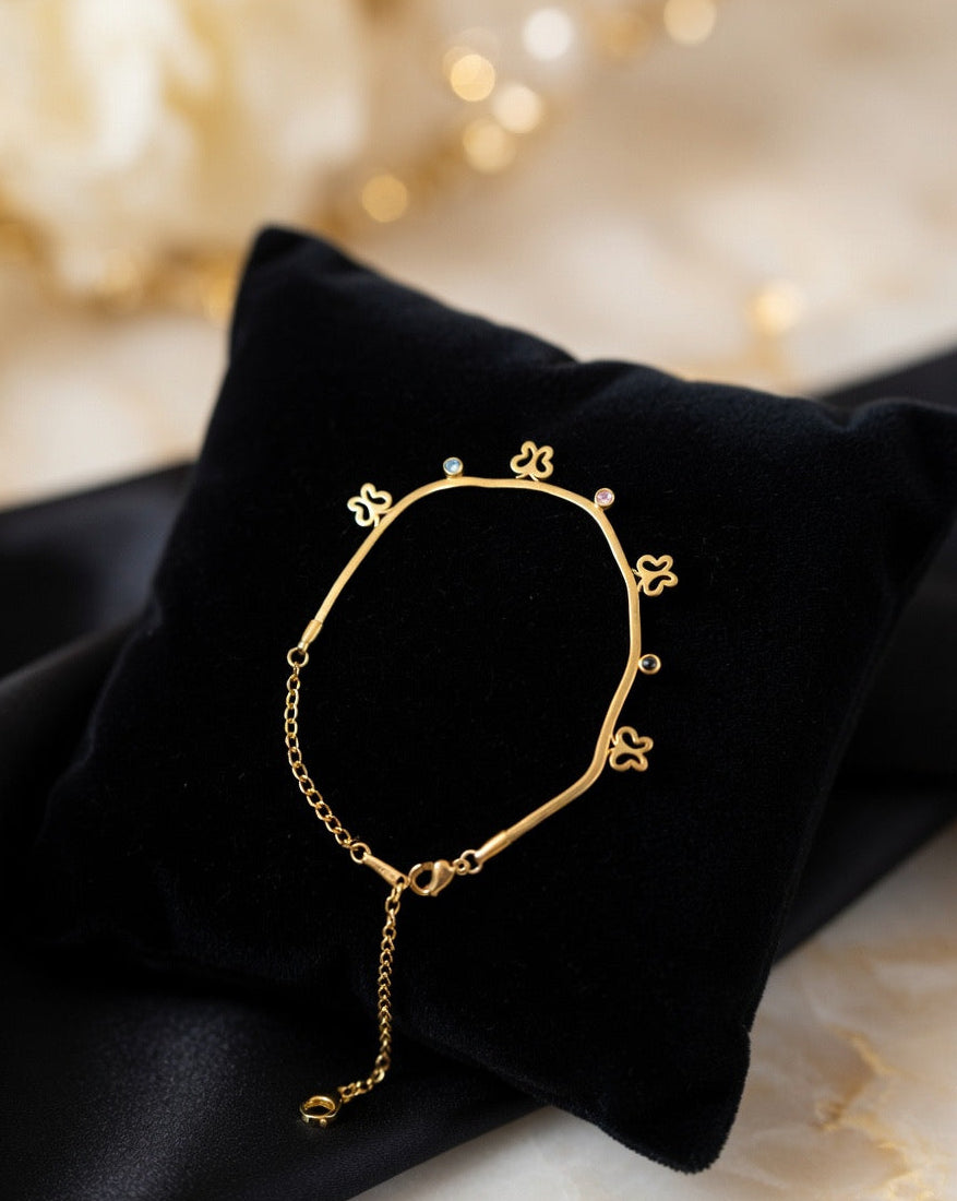 Butterfly Snake chain Bracelet