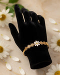 Daisy Flower adjustable Bracelet