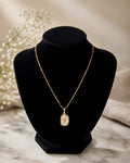 Elegant Rose Pendant Necklace