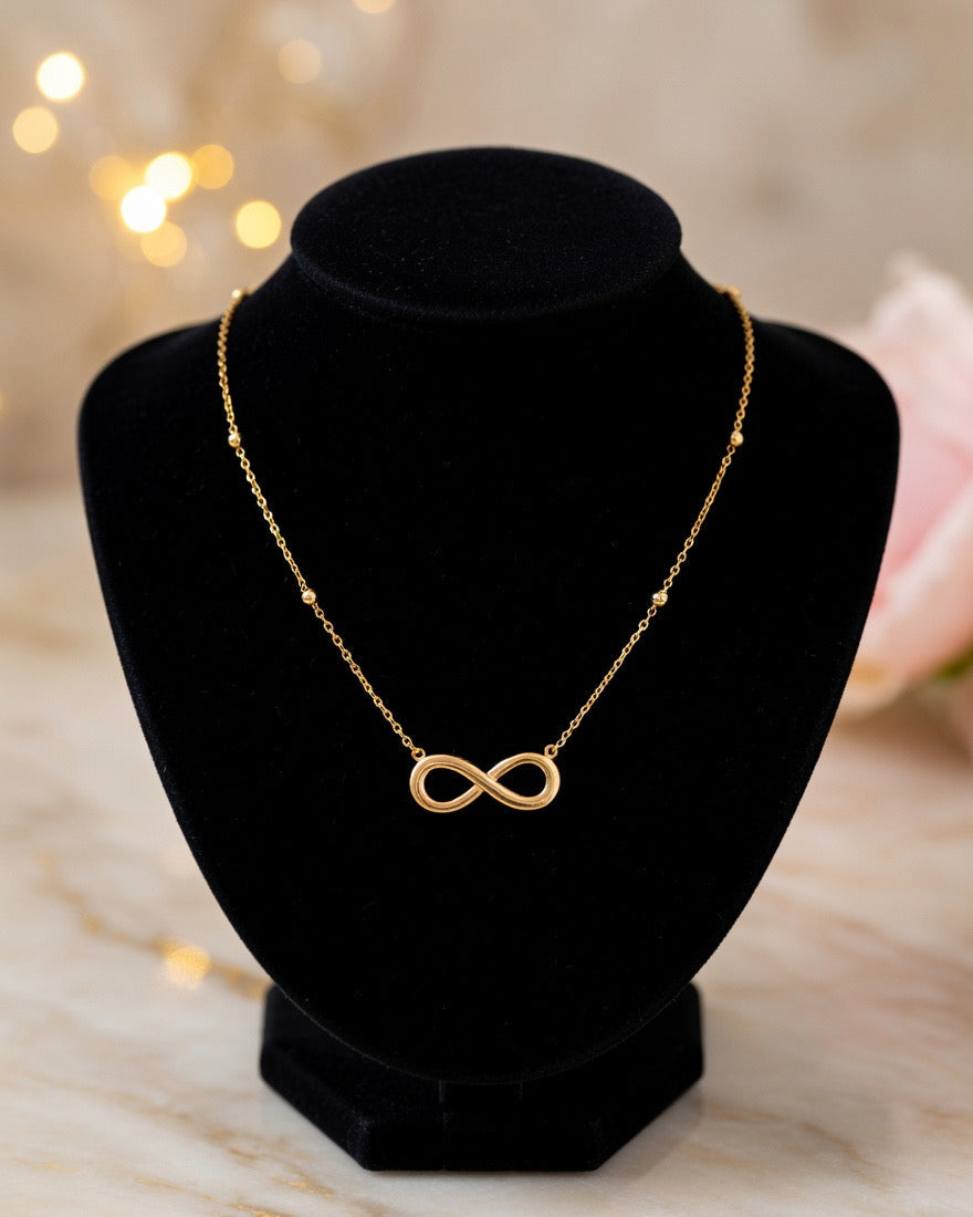 Elegant Infinity Pendant Necklace