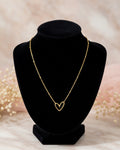 Romantic Black Heart Necklace