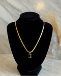 Elegant Black Pendant Necklace